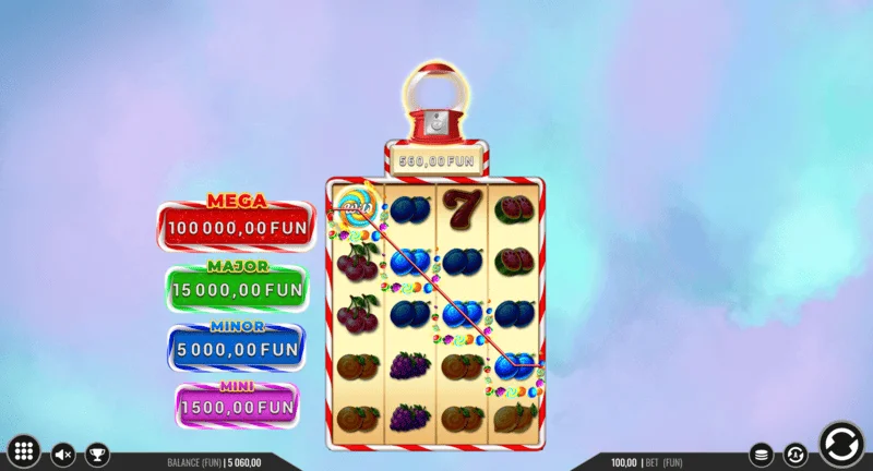 Sweet Candy Cash Stash – funkční balíček cash collector